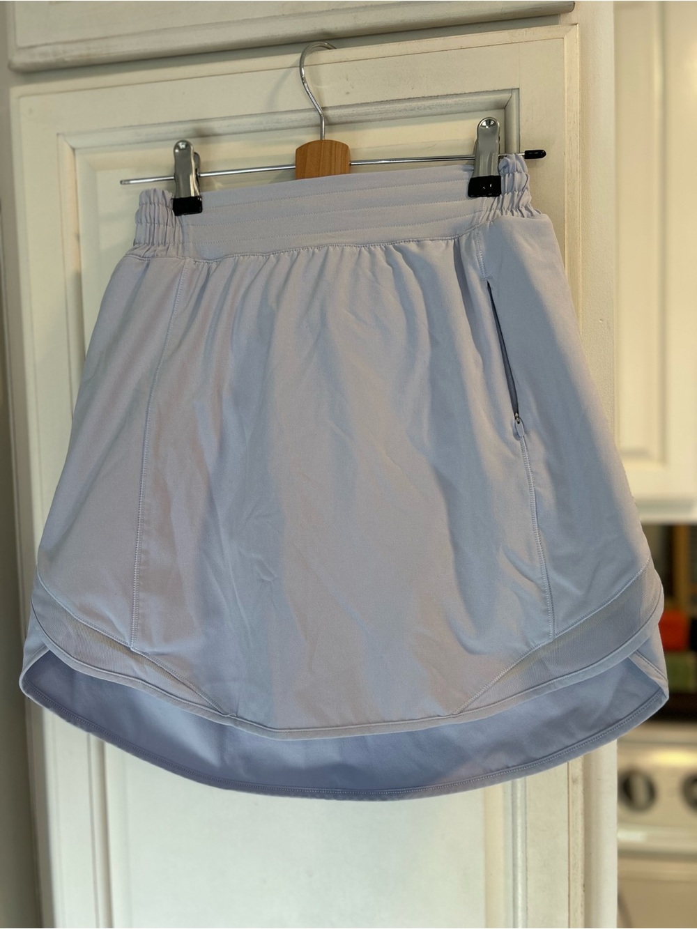 Lululemon Hotty Hot High-Rise Skirt Long, Size 2, Pastel Blue